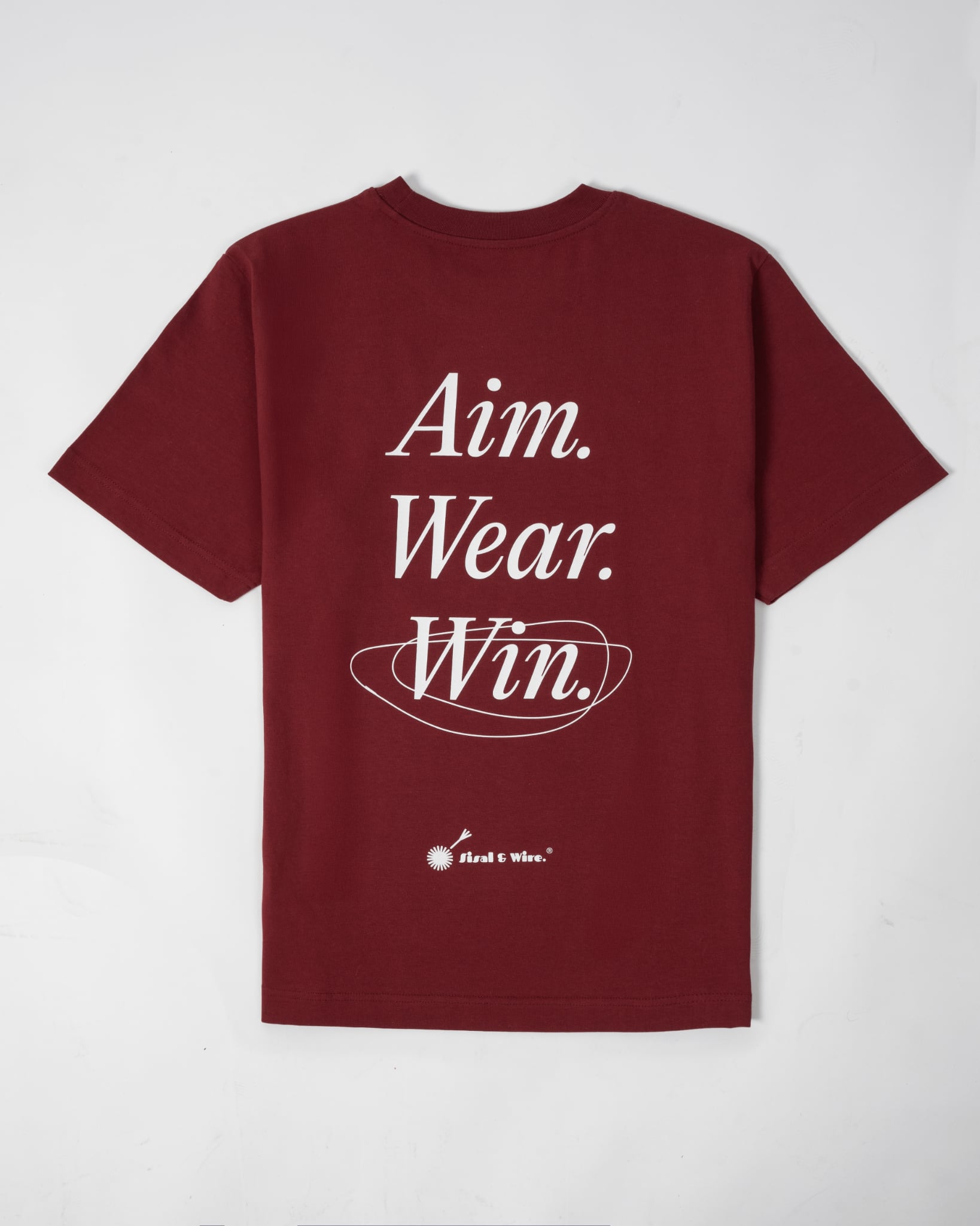 SLOGAN TEE - Red