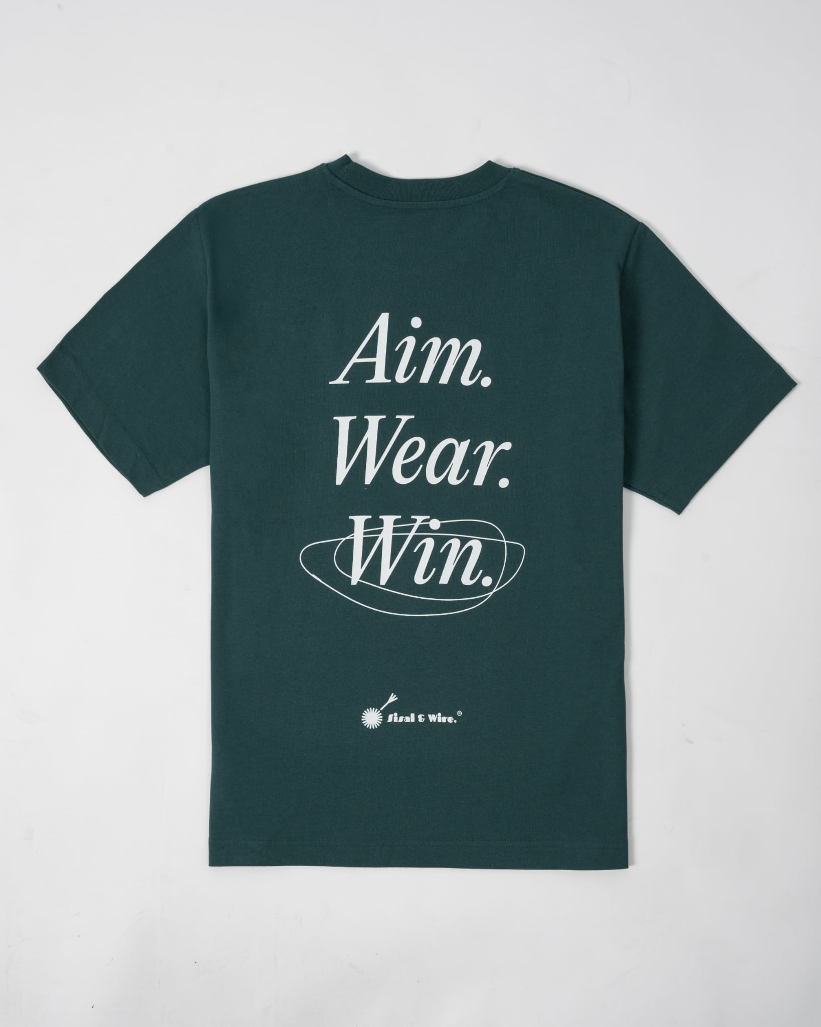 SLOGAN TEE - Green